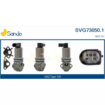 Vanne EGR SANDO SVG73050.1