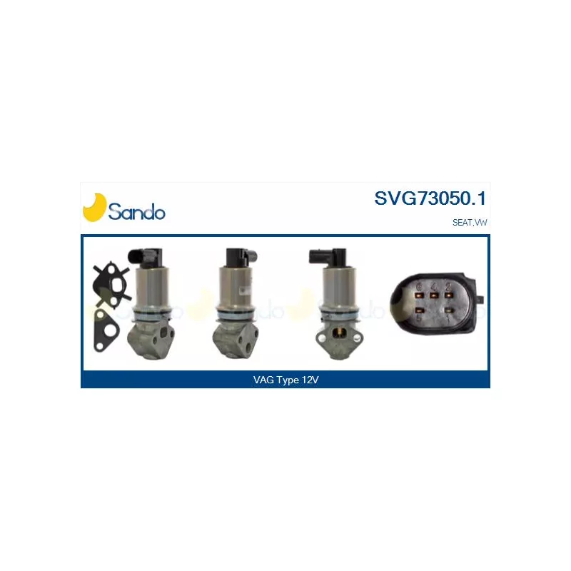 Vanne EGR SANDO SVG73050.1