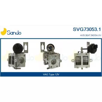 Vanne EGR SANDO SVG73053.1