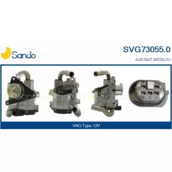 Vanne EGR SANDO SVG73055.0