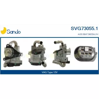 Vanne EGR SANDO SVG73055.1