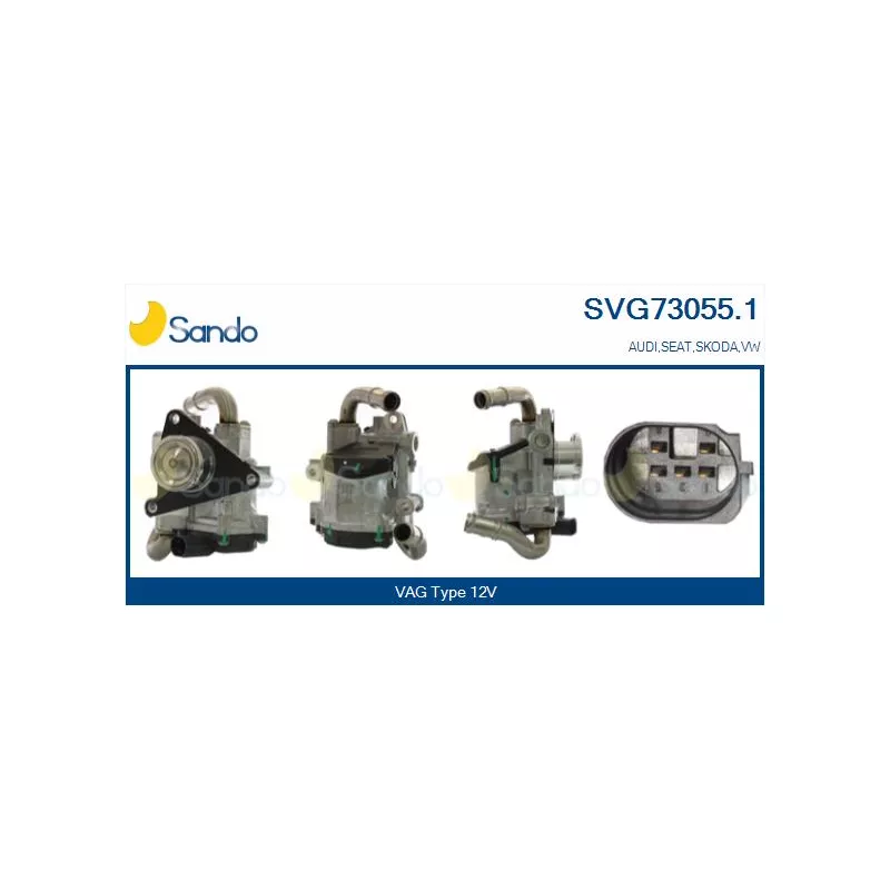 Vanne EGR SANDO SVG73055.1