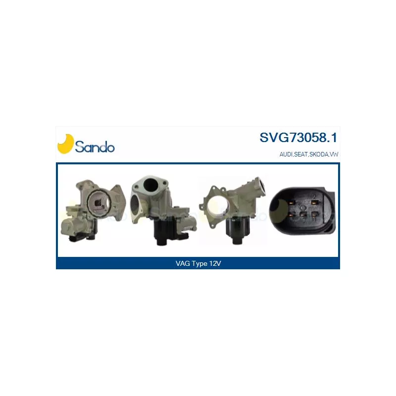 Vanne EGR SANDO SVG73058.1