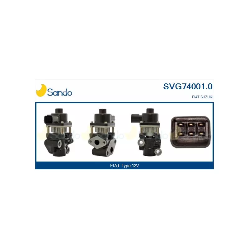Vanne EGR SANDO SVG74001.0