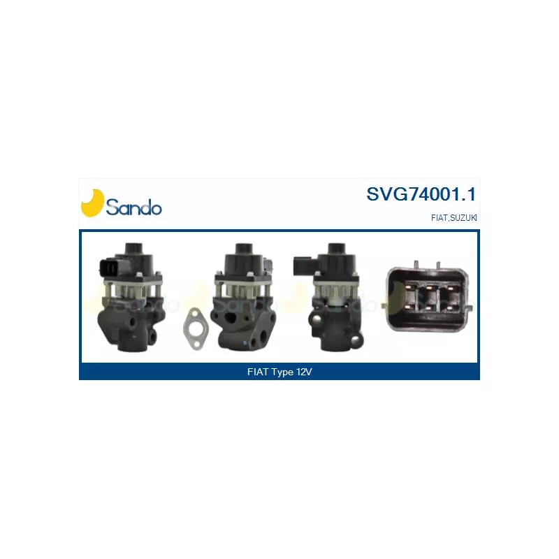 Vanne EGR SANDO SVG74001.1