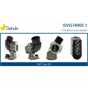 Vanne EGR SANDO SVG74002.1