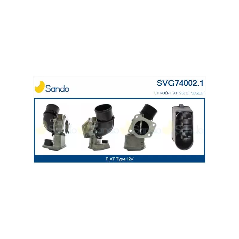 Vanne EGR SANDO SVG74002.1