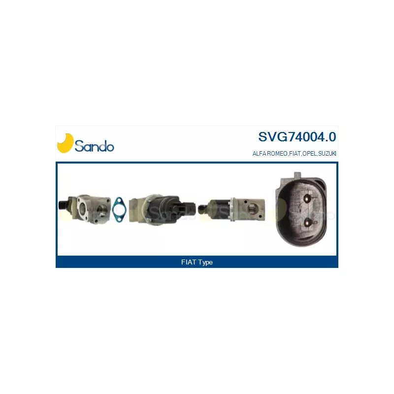 Vanne EGR SANDO SVG74004.0