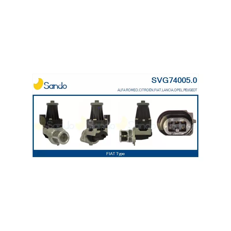 Vanne EGR SANDO SVG74005.0