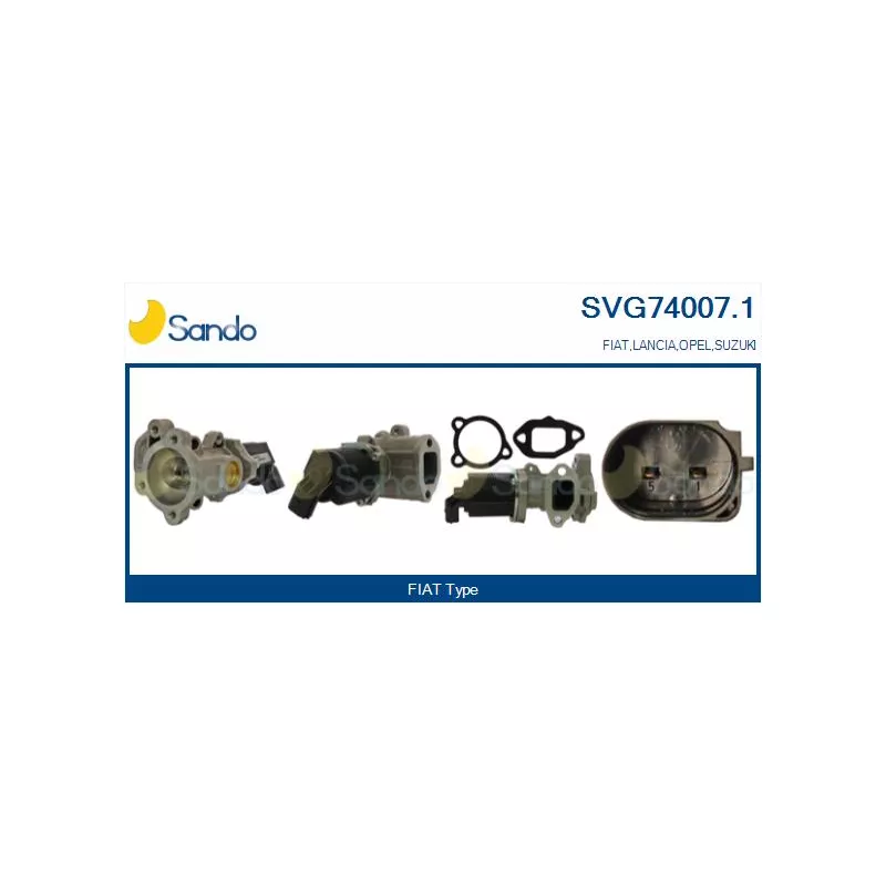 Vanne EGR SANDO SVG74007.1
