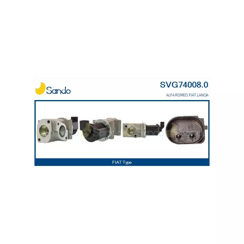 Vanne EGR SANDO SVG74008.0