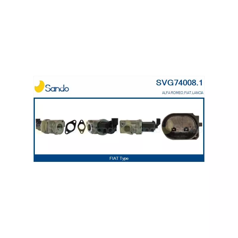 Vanne EGR SANDO SVG74008.1