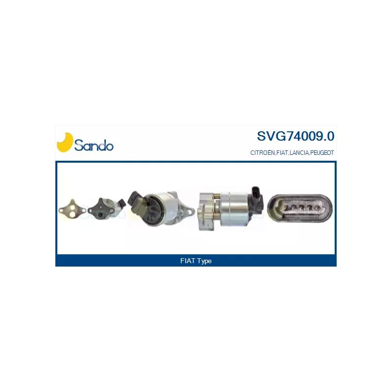 Vanne EGR SANDO SVG74009.0