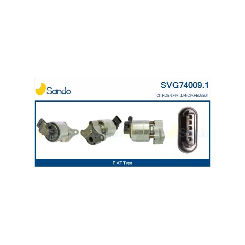 Vanne EGR SANDO SVG74009.1