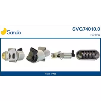 Vanne EGR SANDO SVG74010.0