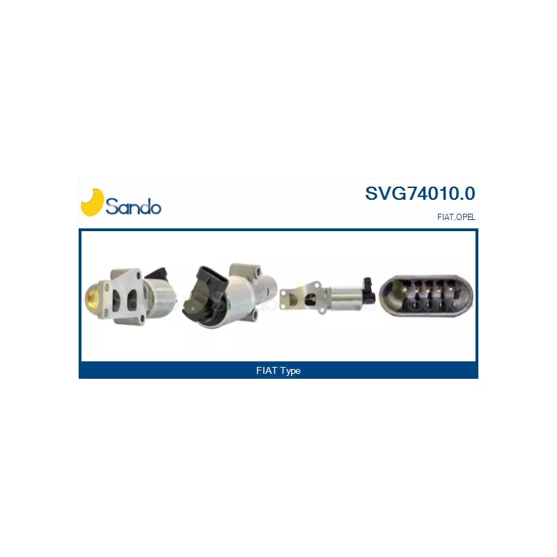 Vanne EGR SANDO SVG74010.0