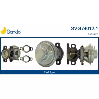 Vanne EGR SANDO SVG74012.1