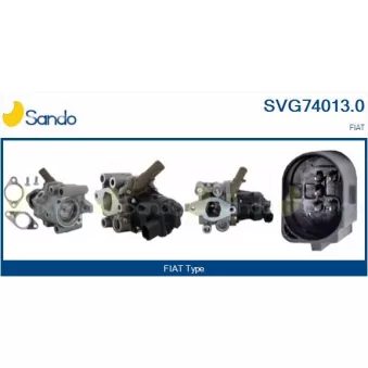 Vanne EGR SANDO SVG74013.0