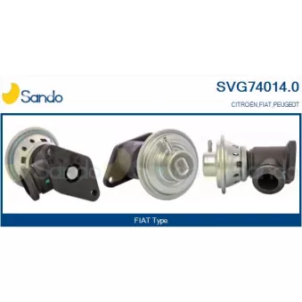 Vanne EGR SANDO SVG74014.0