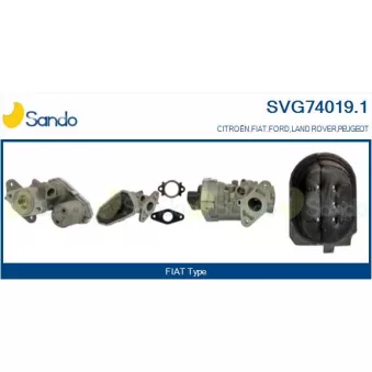 Vanne EGR SANDO SVG74019.1
