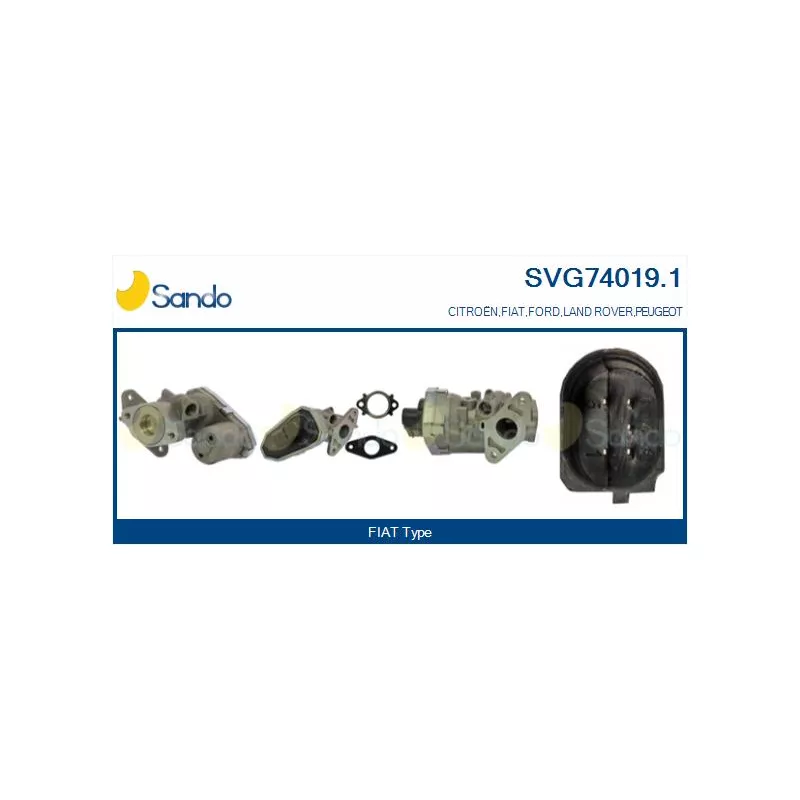 Vanne EGR SANDO SVG74019.1