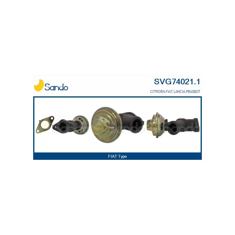 Vanne EGR SANDO SVG74021.1