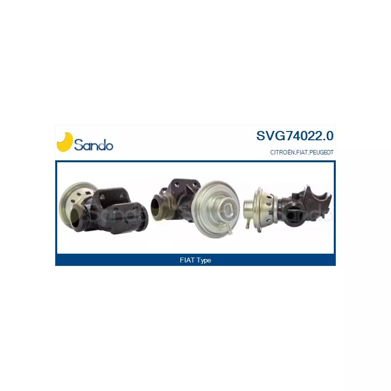 Vanne EGR SANDO SVG74022.0