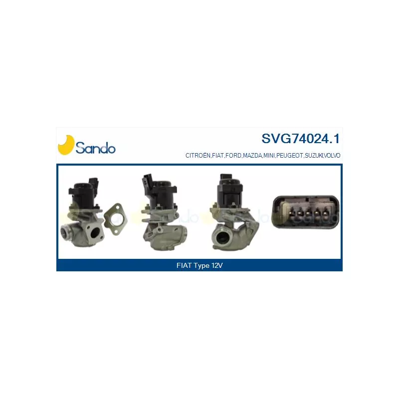 Vanne EGR SANDO SVG74024.1