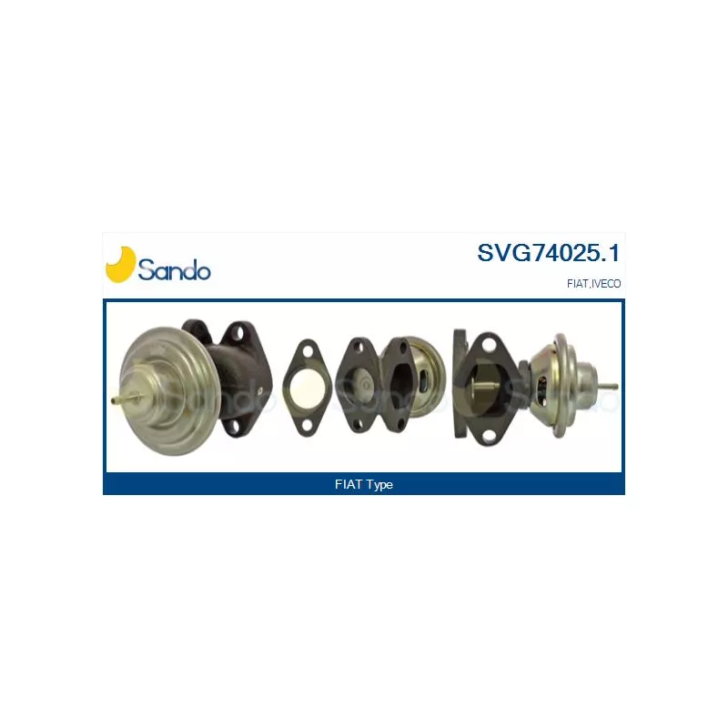 Vanne EGR SANDO SVG74025.1