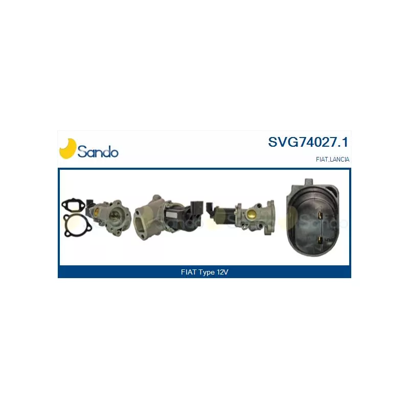 Vanne EGR SANDO SVG74027.1