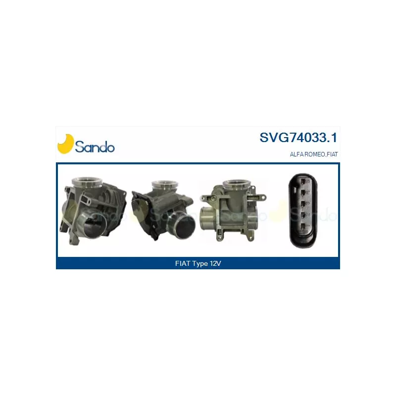 Vanne EGR SANDO SVG74033.1