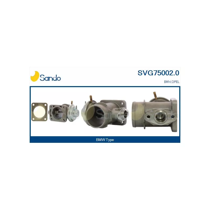 Vanne EGR SANDO SVG75002.0