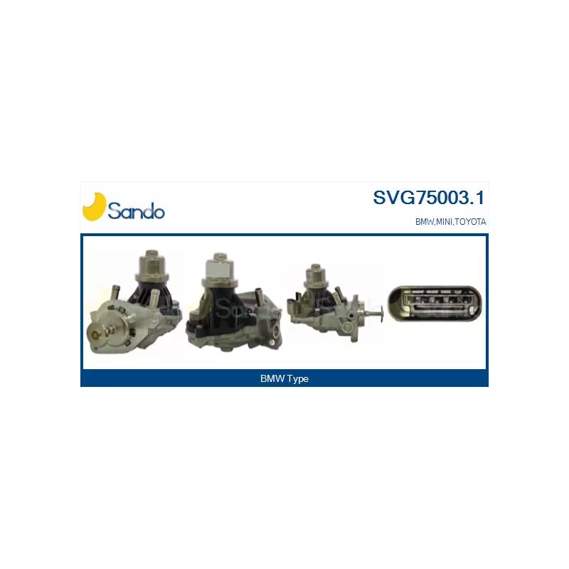 Vanne EGR SANDO SVG75003.1