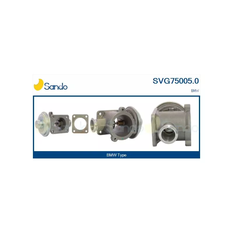 Vanne EGR SANDO SVG75005.0