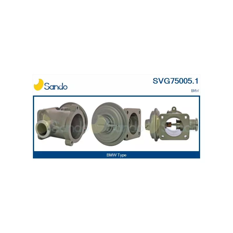 Vanne EGR SANDO SVG75005.1