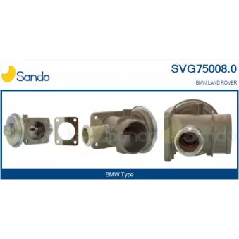 Vanne EGR SANDO SVG75008.0