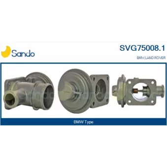 Vanne EGR SANDO SVG75008.1