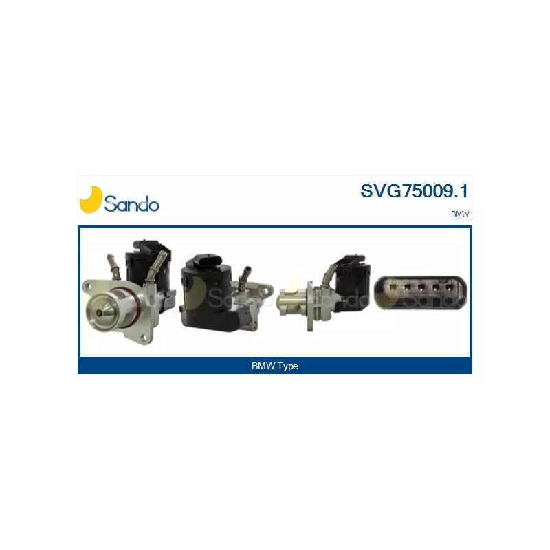 Vanne EGR SANDO SVG75009.1