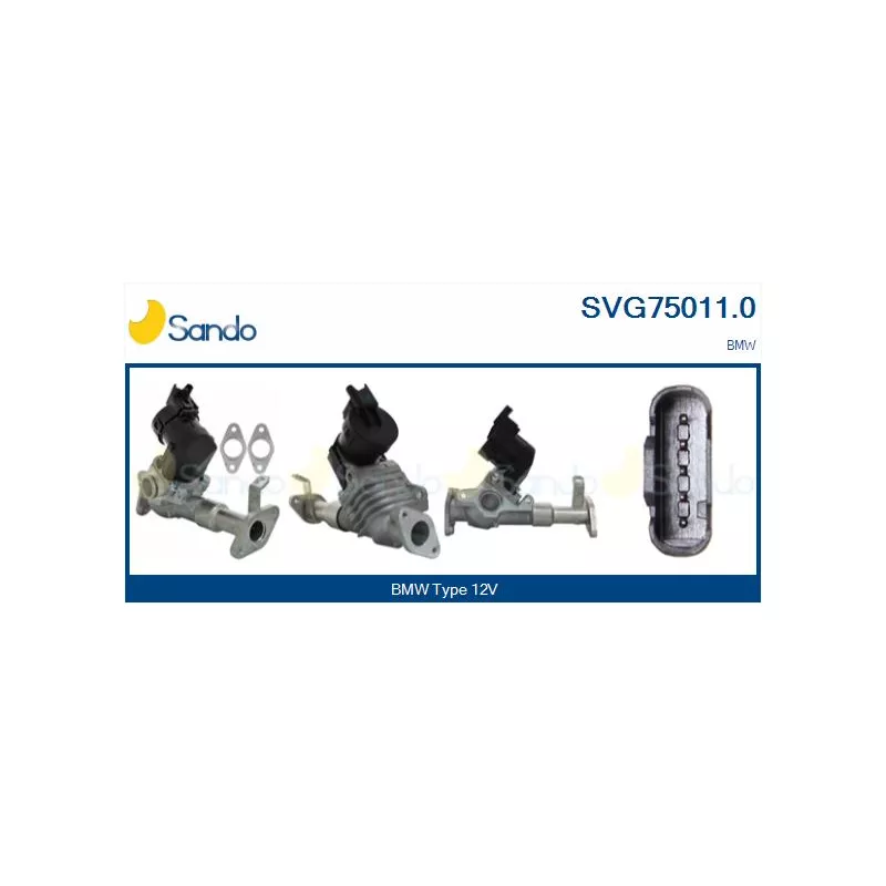 Vanne EGR SANDO SVG75011.0
