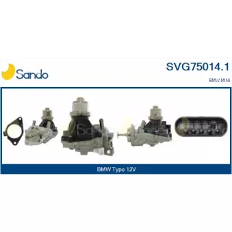 Vanne EGR SANDO SVG75014.1