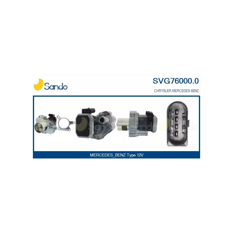 Vanne EGR SANDO SVG76000.0