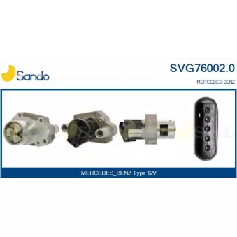 Vanne EGR SANDO SVG76002.0