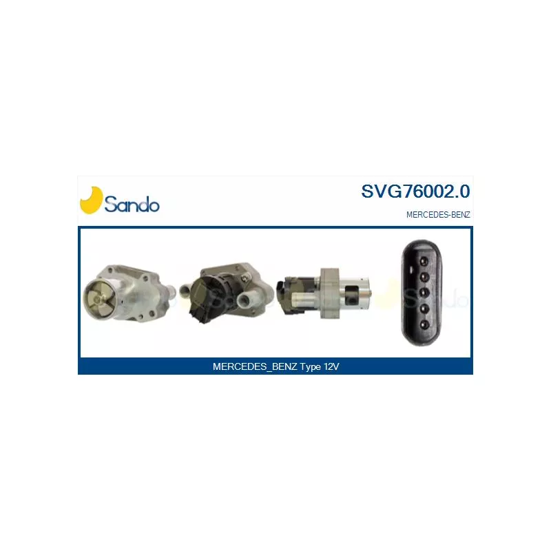 Vanne EGR SANDO SVG76002.0