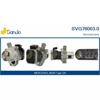 Vanne EGR SANDO SVG76003.0