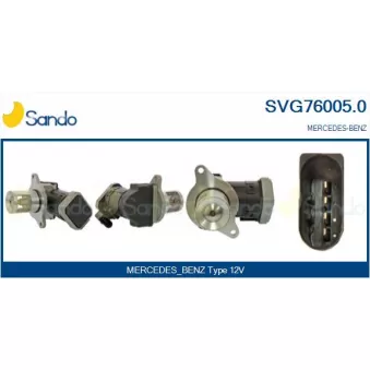 Vanne EGR SANDO SVG76005.0