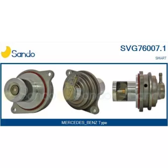 Vanne EGR SANDO SVG76007.1