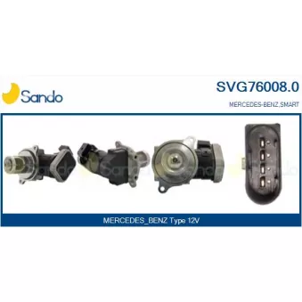 Vanne EGR SANDO SVG76008.0