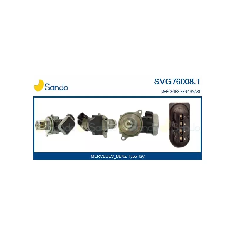 Vanne EGR SANDO SVG76008.1