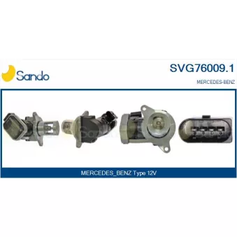 Vanne EGR SANDO SVG76009.1