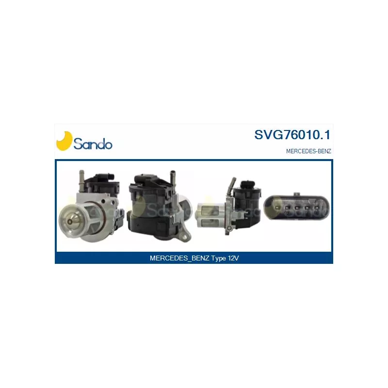 Vanne EGR SANDO SVG76010.1